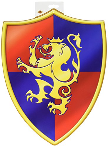 Beistle Mittelalterliches Partyzubehör, Wanddeor, 41,3 cm, Rot/Blau/Gelb von Beistle