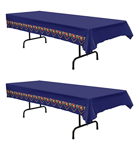 Beistle S57056AZ2 medieval tablecover, Multicolored von Beistle