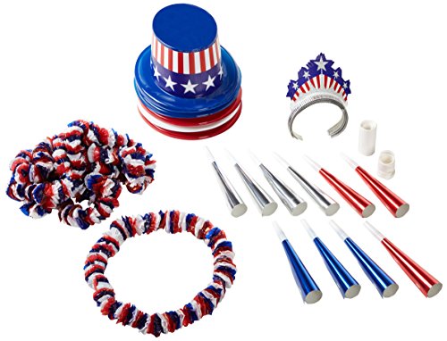 Beistle Spirit Of America Clear-Ansicht Sortiment für 10 Personen Beistle Spirit Of America Clear-Ansicht Sortiment für 10 Personen von Beistle