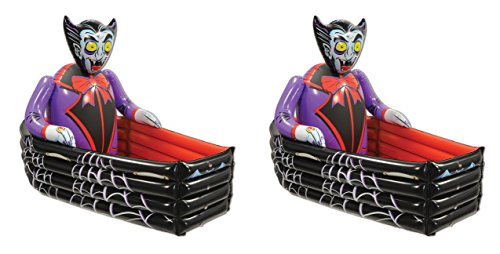 Halloween Aufblasbarer Dracula Sargkühler 2er Pack Halloween Aufblasbarer Dracula Sargkühler 2er Pack von Beistle