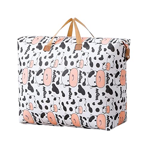 Beito 1PC Große Aufbewahrungstasche mit Reißverschluss bewegender Hausbeutel, Hochleistungsbettbeutel für den Umzug von Hausverpackungstaschen für Heimreise L 68 * 17 * 41 cm von Beito