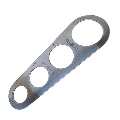 Beito 4 Löcher Edelstahl Einfache Pasta Measure Spaghetti Vermesser Werkzeuge Küche Gadget Kochen Werkzeugmess- von Beito