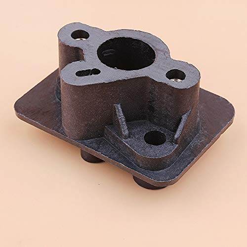 Beixi Zeit 2Pcs / Lot 43CC 52cc 40-5 Ansaugstutzen Vergaser Carb-Anschluss-Sockel-Adapter Rasentrimmer Motorsensen Teile Werkzeug von Beixi Time