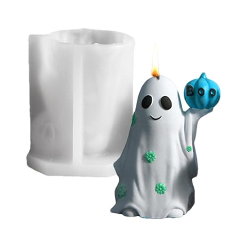 Beiykhera Halloween Kerzenformen,Wiederverwendbare Deko Bastelwerkzeuge - Süße Epoxidharzformen Silikon Halloween Deko,Für Kunsthandwerk Harzguss Seife Gips Schreibtischdekoration Beiykhera Halloween Kerzenformen,Wiederverwendbare Deko Bastelwerkzeuge - Süße Epoxidharzformen Silikon Halloween Deko,Für Kunsthandwerk Harzguss Seife Gips Schreibtischdekoration von Beiykhera