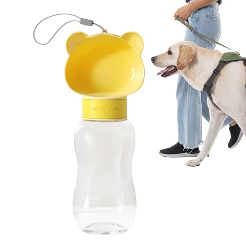 Beiykhera Hundetrinkflasche - Trinkflasche Mit Futterbehälter,Auslaufsicherer Behälter Mit Cartoon Napf Für Camping Auto Wanderpark Zuhause Spaziergang Outdoor Abenteuer Beiykhera Hundetrinkflasche - Trinkflasche Mit Futterbehälter,Auslaufsicherer Behälter Mit Cartoon Napf Für Camping Auto Wanderpark Zuhause Spaziergang Outdoor Abenteuer von Beiykhera
