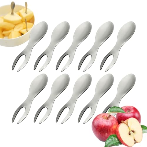 Beiykhera Maiskolben Halter, 10 Stücke Mais Spieße Halterung, Spritzschutz Gabel für Grillen Kochen Küche Haushalt Outdoor Barbecue von Beiykhera