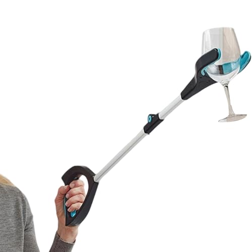Beiykhera Pick Up Stick Greifhilfe | Beleuchtete Faltbare Greifhilfe Für Ältere | Greifzange Für Draußen Garten Gehen Kleidung Haushalt Für Behinderte Schwangere Senioren von Beiykhera