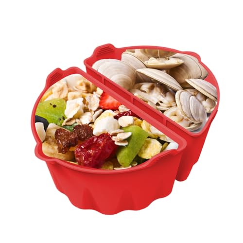 Beiykhera Schongarer Trennwand Einsatz,1 Paar Passend Für 6-8 L Küchenhelfer | Wiederverwendbare Silikon Slow Cooker Trennwand,Für Familienfeiern Bankett Festliches Abendessen Beiykhera Schongarer Trennwand Einsatz,1 Paar Passend Für 6-8 L Küchenhelfer | Wiederverwendbare Silikon Slow Cooker Trennwand,Für Familienfeiern Bankett Festliches Abendessen von Beiykhera