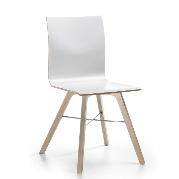 Bejot ORTE OT W 715 1N Besucherstuhl | Holzschale | Holzgestell Bejot ORTE OT W 715 1N Besucherstuhl | Holzschale | Holzgestell von Bejot