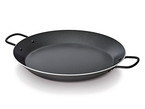 Beka Paella pan Paellapfanne, Aluminium, schwarz, 38 cm von Beka