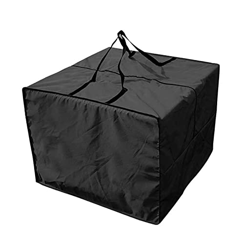 Aufbewahrungstasche für Gartenkissen, robustes Oxford-Gartenkissen, schützende Aufbewahrungstasche, Abdeckung für Gartenmöbel Sofakissen mit Griff, 81 x 81 x 61 cm (Schwarz) Aufbewahrungstasche für Gartenkissen, robustes Oxford-Gartenkissen, schützende Aufbewahrungstasche, Abdeckung für Gartenmöbel Sofakissen mit Griff, 81 x 81 x 61 cm (Schwarz) von Bekasa