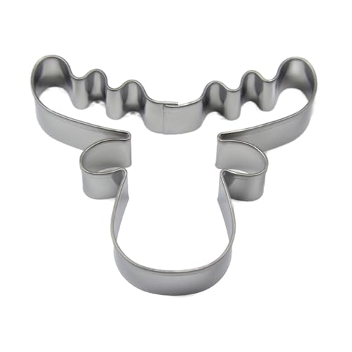 BekkiB - Ausstecher "Elch" - ca. 6,8 x 4,5 cm - Spülmaschinengeeignete Ausstechform aus Edelstahl - Zum Backen von Plätzchen - 7542 BekkiB - Ausstecher "Elch" - ca. 6,8 x 4,5 cm - Spülmaschinengeeignete Ausstechform aus Edelstahl - Zum Backen von Plätzchen - 7542 von BekkiB
