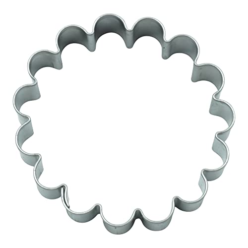 BekkiB - Ausstecher "Kreis" - Ausstechform ⌀ ca. 5 cm - Spülmaschinengeeignete Form aus Edelstahl - Zum Backen für Plätzchen & Unterteil für Linzer - 5517 von BekkiB