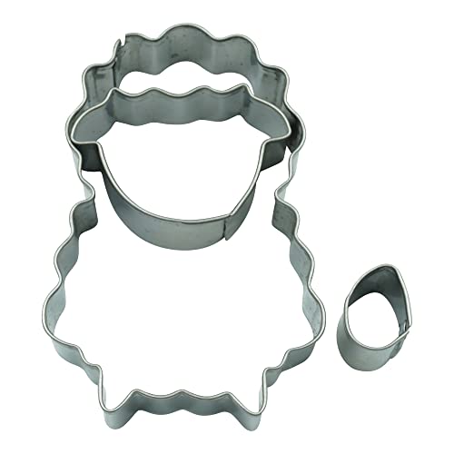 BekkiB Ausstecher Set "Schaf mit Osterei" - Große Ausstechform Maße 6,4 x 4,4 cm - Zum Backen von Keksen und Plätzchen - Für die Spülmaschine geeignet - 8882 BekkiB Ausstecher Set "Schaf mit Osterei" - Große Ausstechform Maße 6,4 x 4,4 cm - Zum Backen von Keksen und Plätzchen - Für die Spülmaschine geeignet - 8882 von BekkiB