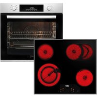 BEKO Backofen-Set "BBSM12320X", mit Teleskopauszug nachrüstbar von Beko