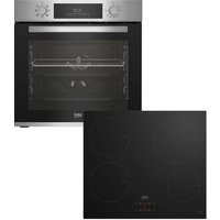 BEKO Backofen-Set "BBSM12340X" mit Teleskopauszug nachrüstbar Simple Steam Reinigungsfunktion Induktions-Kochfeld BEKO Backofen-Set "BBSM12340X" mit Teleskopauszug nachrüstbar Simple Steam Reinigungsfunktion Induktions-Kochfeld von Beko