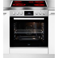 BEKO Elektro-Herd-Set Einbauherd-Set "BBUM12322X", mit 2-fach-Teleskopauszug, katalytische Reinigung, (Set, 1 St.), Multifunktionsofen mit 8 Heizarten von Beko