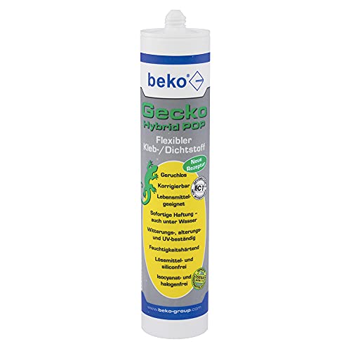 Gecko Hybrid POP 310 ml MITTELBRAUN/TERRAKOTTA Kleb-/Dichtstoff von BEKO