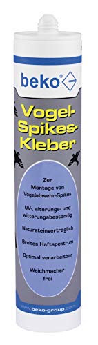 Vogel-Spikes-Kleber 310 ml transparent von beko