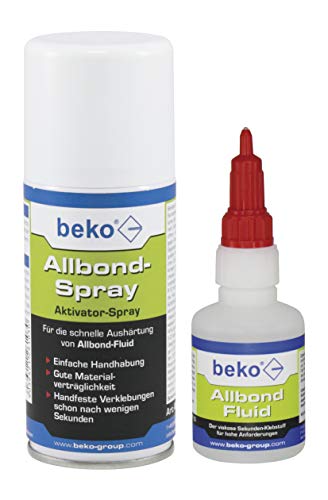 Allbond-Set: 50 g Allbond-Fluid + 150 ml Spray, im Schiebeblister DE/IT/FR/PL/EN von BEKO