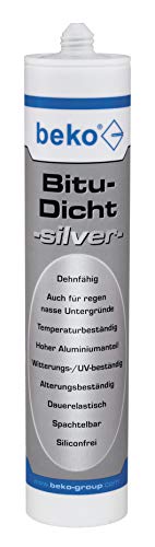 beko Bitu-Dicht -silver- 310 ml silbergrau 1-Komponenten Bitumendichtmasse 234 310 von beko