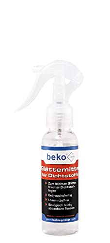 Beko Glättemittel für Dichtstoffe, gebrauchsfertig in praktischer Sprühflasche, 100ml von beko