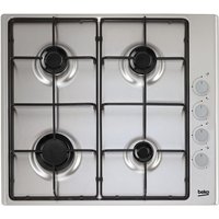 Beko HIGG641C3SX Edelstahl Integriertes 60 cm Kochfeld de Gas 4 Zone(n) von Beko