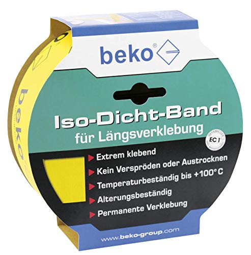 beko Iso-Dicht-Band 60 mm x 40 m gelb für Längsverklebung 235 310 1 beko Iso-Dicht-Band 60 mm x 40 m gelb für Längsverklebung 235 310 1 von beko
