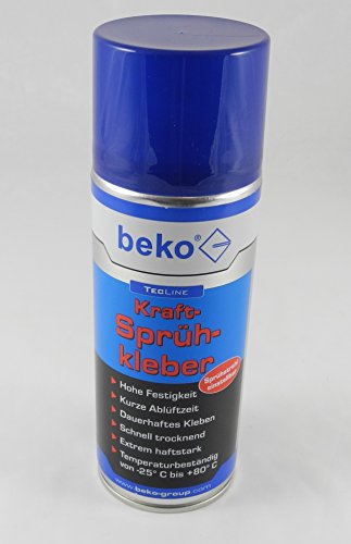 Beko Kraft-Sprühkleber, 400ml, weiß von Beko