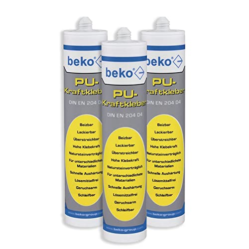 Beko PU-Kraftkleber 310 ml beige 3 Stk Beko PU-Kraftkleber 310 ml beige 3 Stk von beko