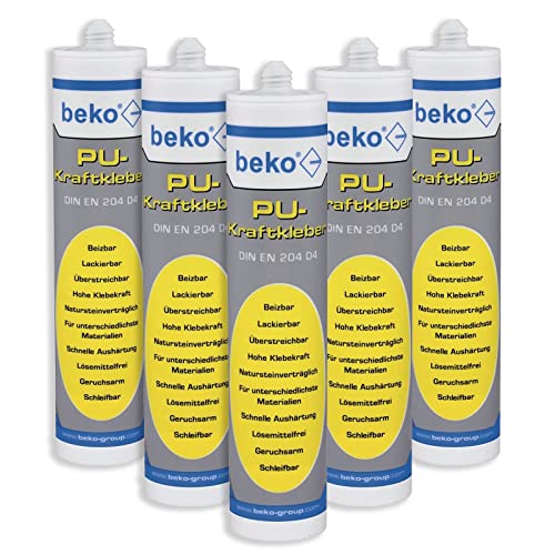 Beko PU-Kraftkleber 310 ml beige 5 Stk Beko PU-Kraftkleber 310 ml beige 5 Stk von beko