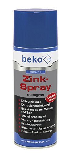 beko TecLine Zink-Spray 400 ml mattgrau 295 2 400 von beko