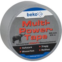 Beko - Multi-Power-Tape Universal Kraft-Gewebeband silber von Beko