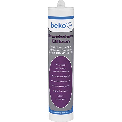 beko Brandschutz-Silicon 310 ml grau 228 03 beko Brandschutz-Silicon 310 ml grau 228 03 von beko