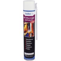 Beko - B1-Montageschaum 750 ml schwer entflammbar mit Röhrchen von Beko
