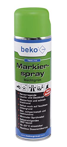 TecLine Markierspray 500 ml LEUCHTGRÜN von beko