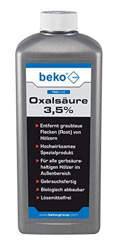 beko TecLine Oxalsäure 3,5% 1000 ml Flasche 299 26 1000 von BEKO