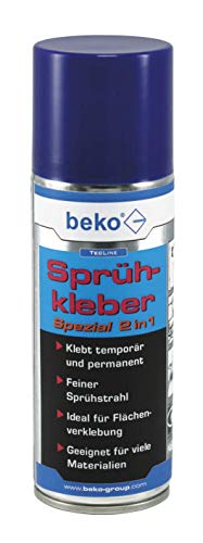 Beko 2602200 TecLine Sprühkleber-Spezial-2in1, 200 ml von beko