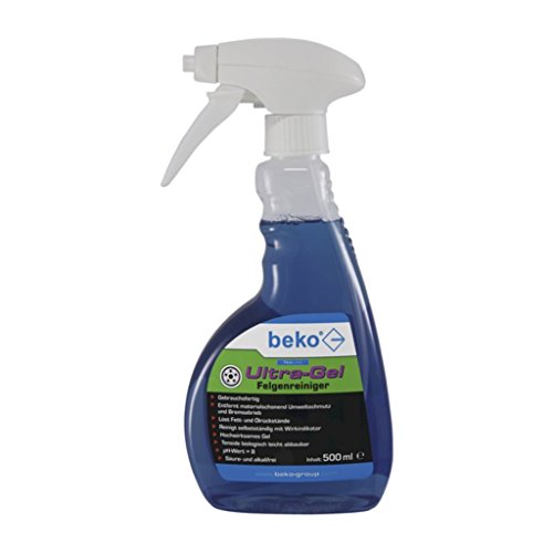 Beko 299430500 TecLine Ultra-Gel Felgenreiniger Sprühflasche 500 ml, Blau Beko 299430500 TecLine Ultra-Gel Felgenreiniger Sprühflasche 500 ml, Blau von beko