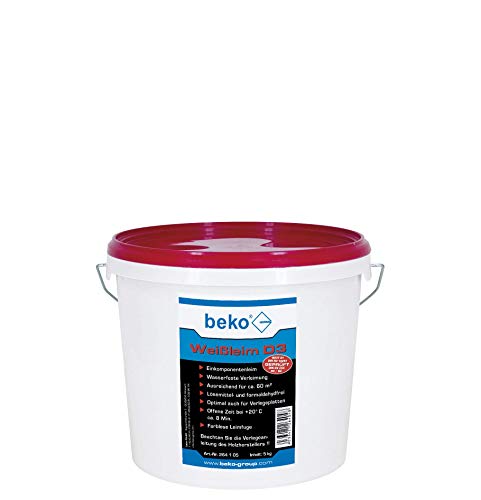beko Weißleim D3 weiß 5 kg Eimer 264 1 05 von beko