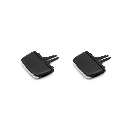 Bekuyu Auto A/C Entlüftung Armaturenbrett Vorne Hinten Klimaanlage AC Vent Grille Outlet Tab Clip Slider Reparatursatz Für Volvo V90 S90 2016–2024 Lüftungsgitter(2PCS) von Bekuyu