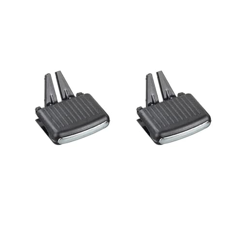 Bekuyu Auto A/C Entlüftung Für VW Für Golf MK5 2004-2009 Für Jetta MK5 2006-2011 Klimaanlage Einstellen Clip Front Armaturenbrett A/C Vent Outlet Clips Lüftungsgitter(2pcs Front Clip) von Bekuyu