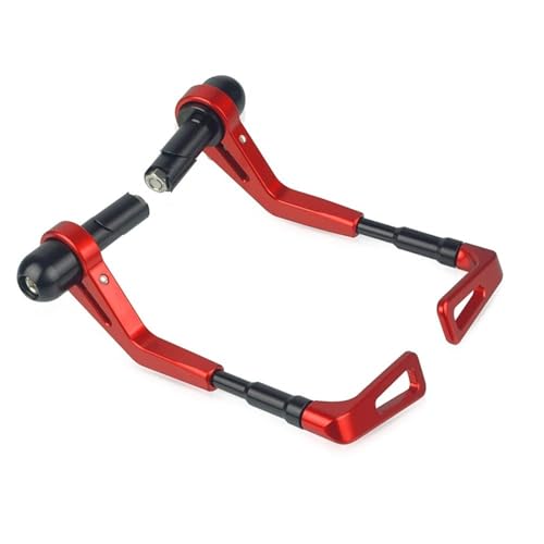 Bekuyu Für Aprilia RSV4 Für Fabrik RSV4R RSV4RR Für Shiver RSV RS V4 Motorrad CNC Bremskupplungshebel Schutzfolie Lenkergriffe(Red) von Bekuyu
