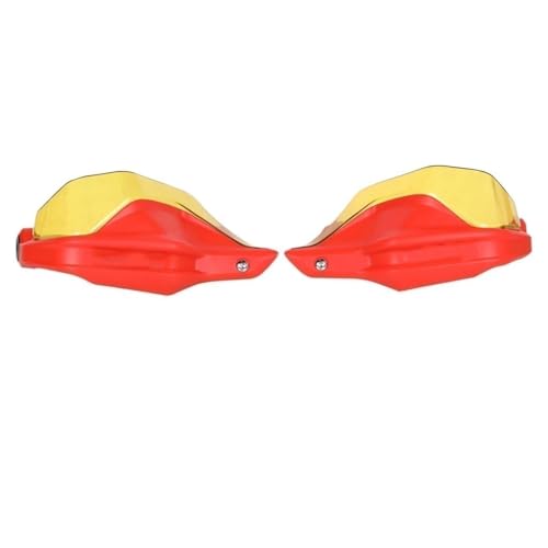 Bekuyu Für Loncin Für VOGE SR4 MAX SR4MAX 2022-2023 Motorrad Handschutz Schild Hand Guard Protector Windshiel(Red 1) von Bekuyu