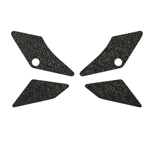 Bekuyu Für MSX 125 Für GROM Msx125 Motorrad Tank Grip Kraftstoff Aufkleber Links Rechts Traktion Pad Seite Knie Grip Protector (Black) von Bekuyu