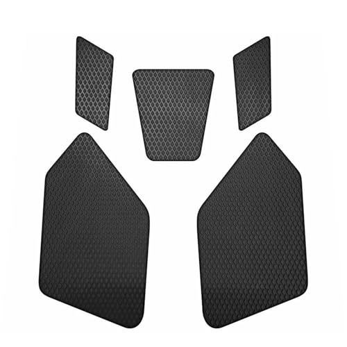 Bekuyu Für Triumph Für Moto2 Für Street Für Triple 765 2023 2024 Motorrad-Tank-Traktionspad Anti-Rutsch-Aufkleber Gas-Kniegriffschutz (5 Piece) von Bekuyu