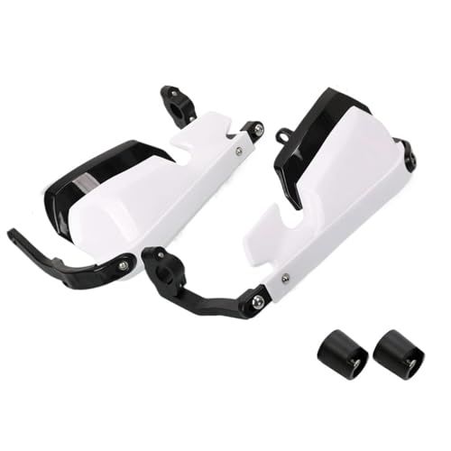 Bekuyu Lenkerhandschutz Erhöhen Schild Bremskupplungshebelschutz Für CFMOTO 450MT Für CF 450 MT MT450 2023 2024 2025(White Set) von Bekuyu