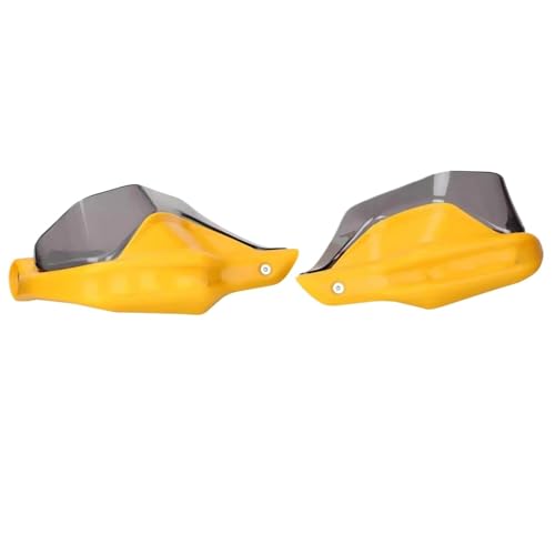 Bekuyu Motorrad Handschutz Hand Wind Schild Griff Schutz Hebel Protector Handprotektoren Für SYM Für Joymax Z300 Z 300 2023 2024 Für JoymaxZ300(Yellow 1) von Bekuyu