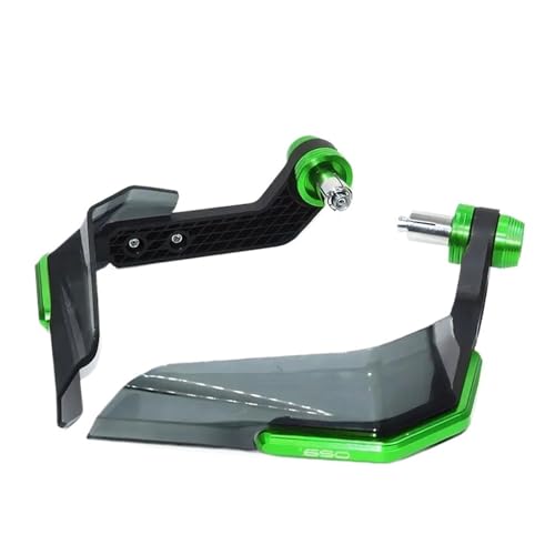 Bekuyu Motorrad Handschutz Handprotektoren Lenkerschützer Für Kawasaki Z 650 Z650 2017 2018 2019 2020 2021(Grün) von Bekuyu