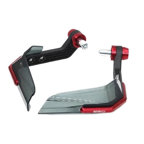 Bekuyu Motorrad Handschutz Handprotektoren Lenkerschützer Für Kawasaki Z 650 Z650 2017 2018 2019 2020 2021(Rot) von Bekuyu